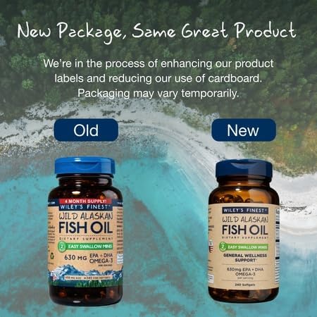 Pack shot of 240 mini softgels showcasing convenient daily dosage.