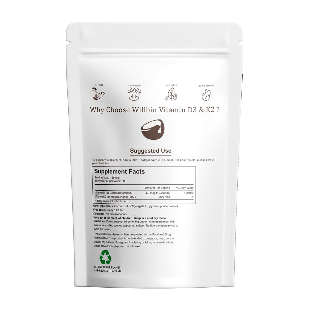 Willbin daily-use bottle supporting bone and heart wellness