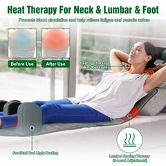 Wilytyres detachable neck massager delivers deep kneading for neck comfort.