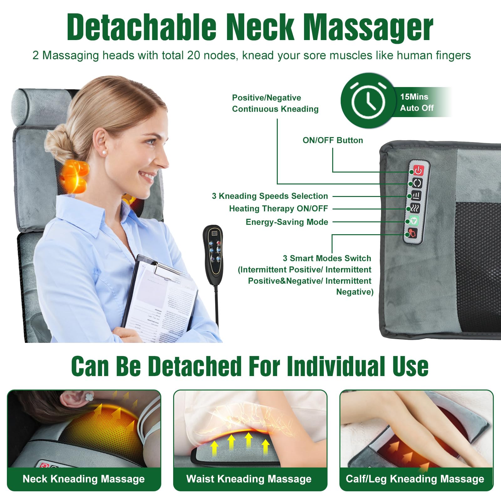 Wilytyres heat therapy panel offers adjustable warmth for targeted muscle easing.
