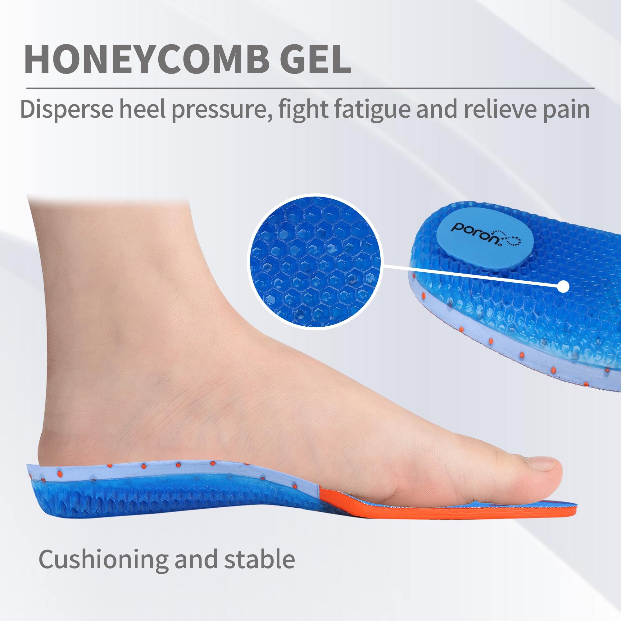 WIMSSERT dual-layer EVA with breathable top layer keeps feet dry and cool.