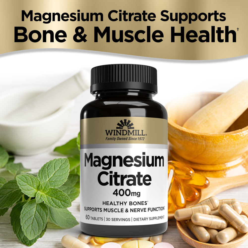 Windmill Magnesium Citrate produced in the USA ensures trusted quality