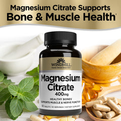 Windmill Magnesium Citrate produced in the USA ensures trusted quality