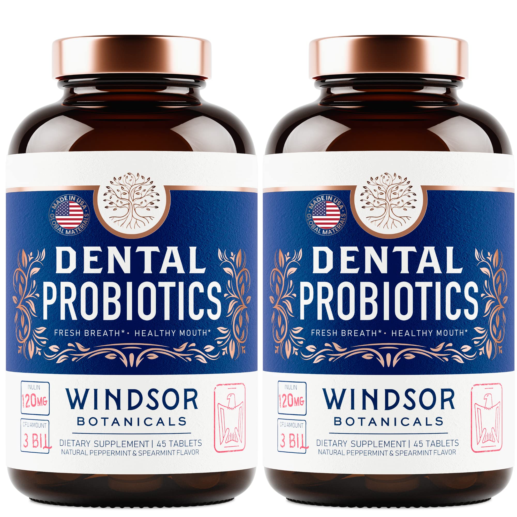 WINDSOR BOTANICALS chewable-dental-probiotic-pack for easy daily routine