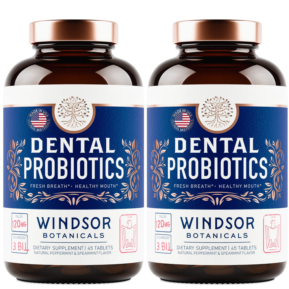 WINDSOR BOTANICALS chewable-dental-probiotic-pack for easy daily routine