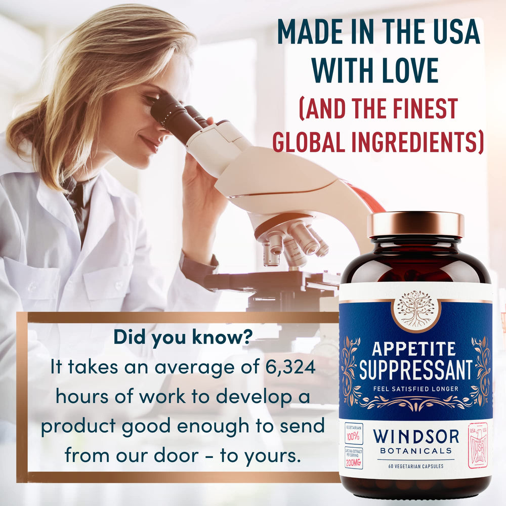 WINDSOR BOTANICALS daily capsules offer convenient weight management support.