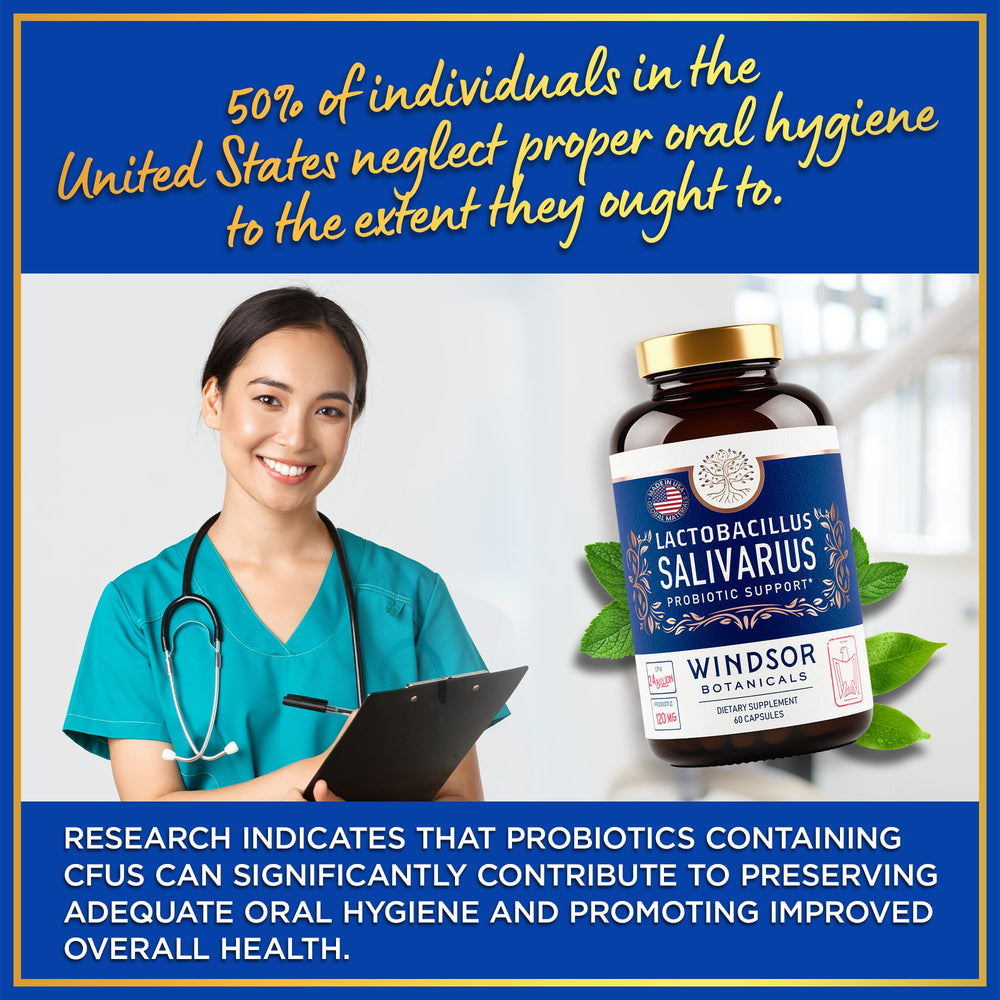 Windsor Botanicals immune and digestive support through balanced gut health.