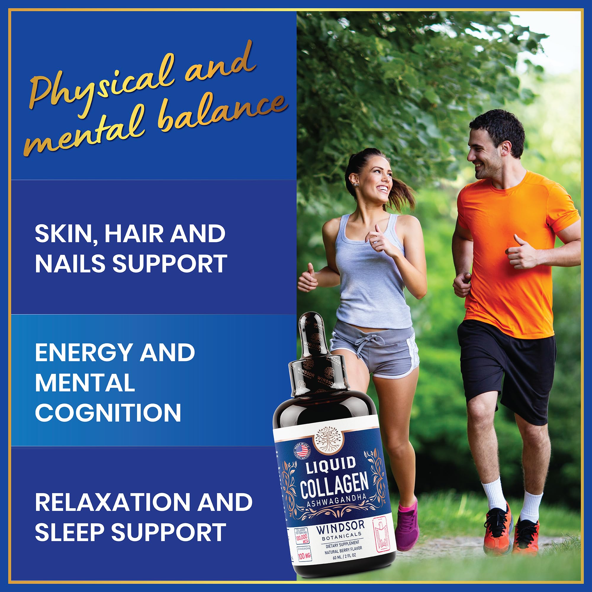 WINDSOR BOTANICALS L-Theanine drops for daytime or nighttime focus.