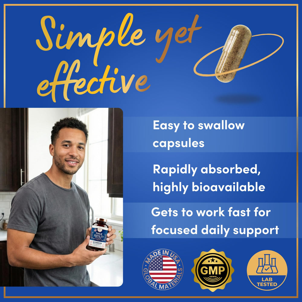 Windsor Botanicals third-party testing label ensures quality and purity.