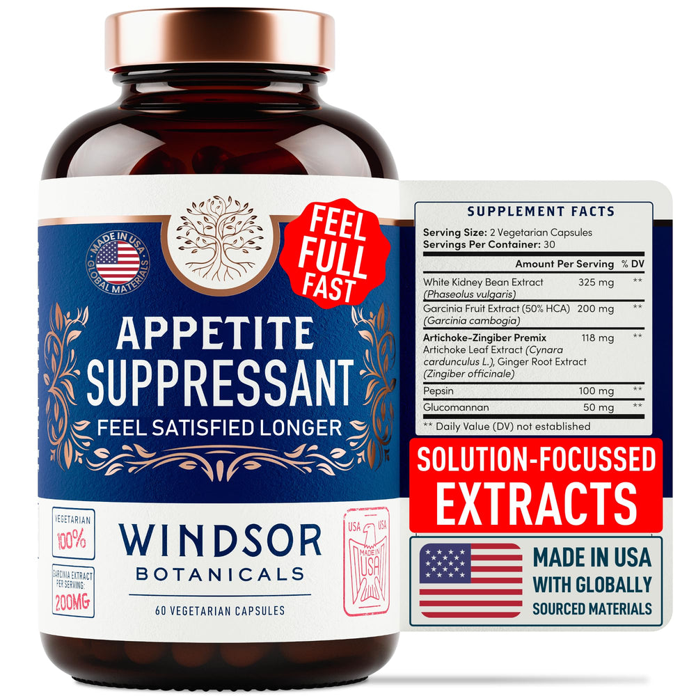 WINDSOR BOTANICALS veggie pills packaging suitable for vegan routines.