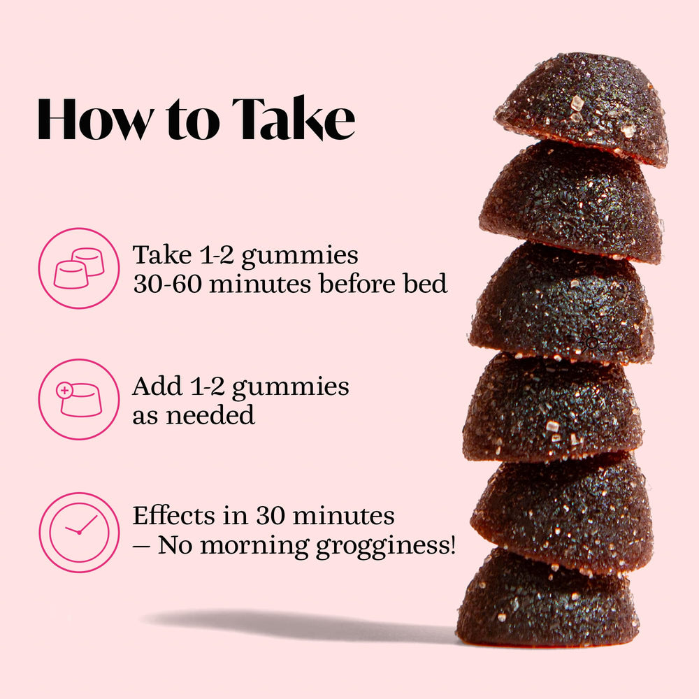 Winged Wellness Sleepyhead gummies paired with tea for a soothing nightly routine