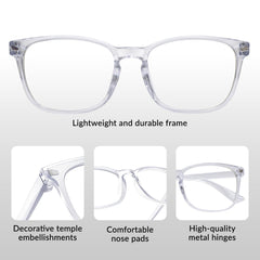 WINTOO multi-pack blue light glasses set for home, work, and gaming.