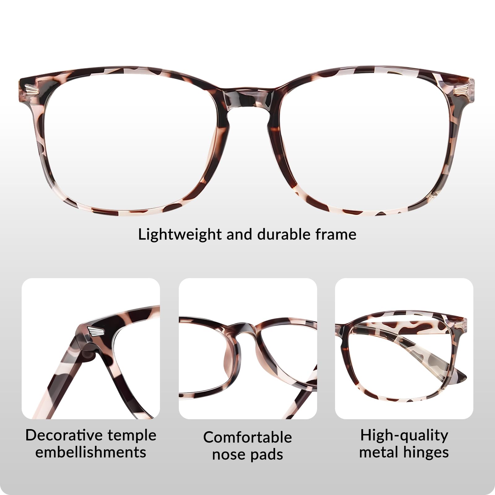 WINTOO blue light glasses for TV viewing, easing eyes during extended screen time.