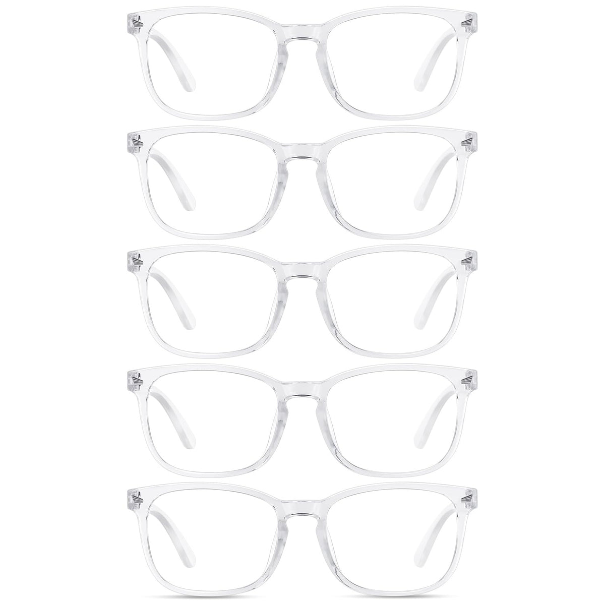 WINTOO blue light glasses for women with square frame, ideal for computer work.