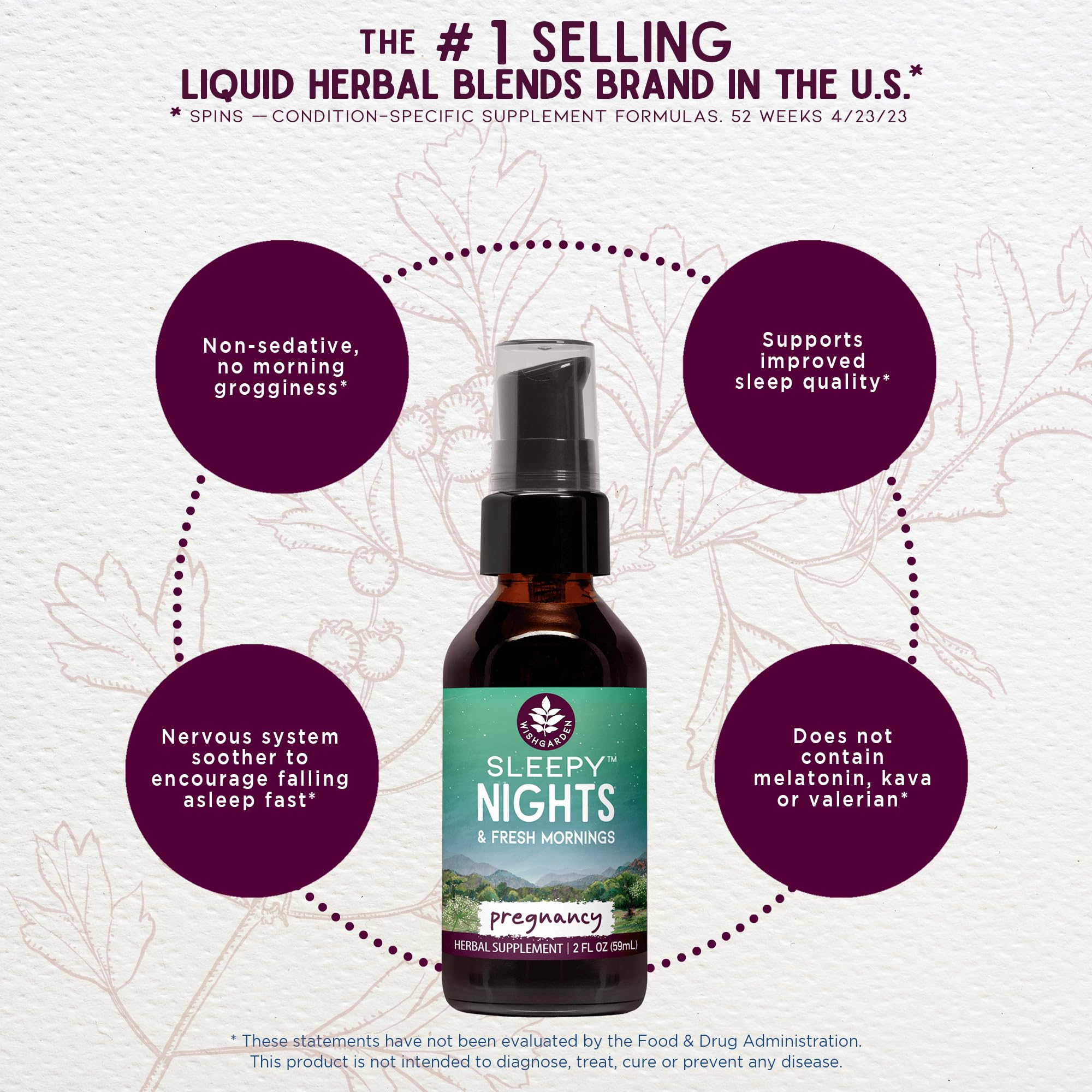Close-up of Sleepy Nights chamomile ingredient highlighting soothing aroma