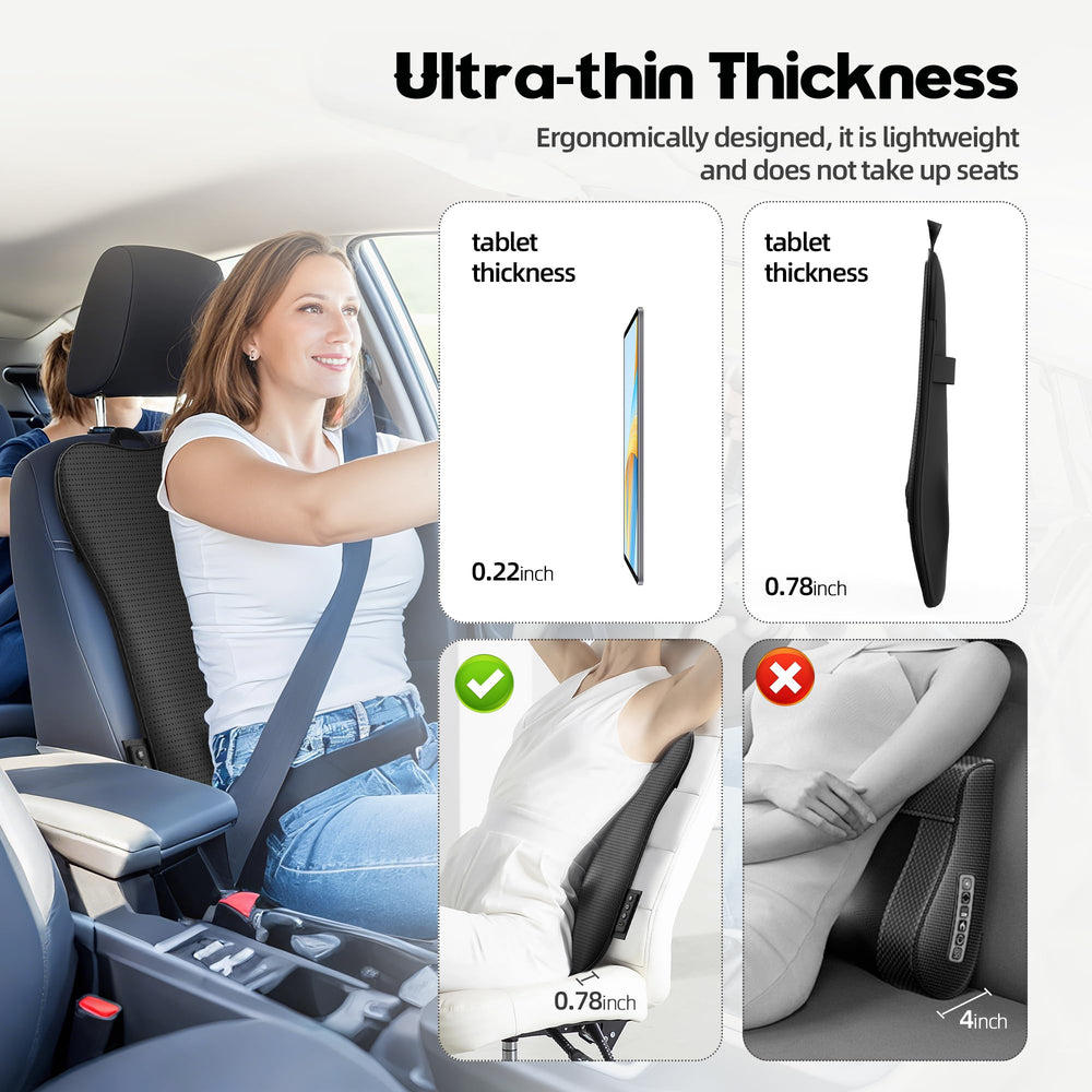Wivikaz 3200mAh battery back massager supports multiple sessions.