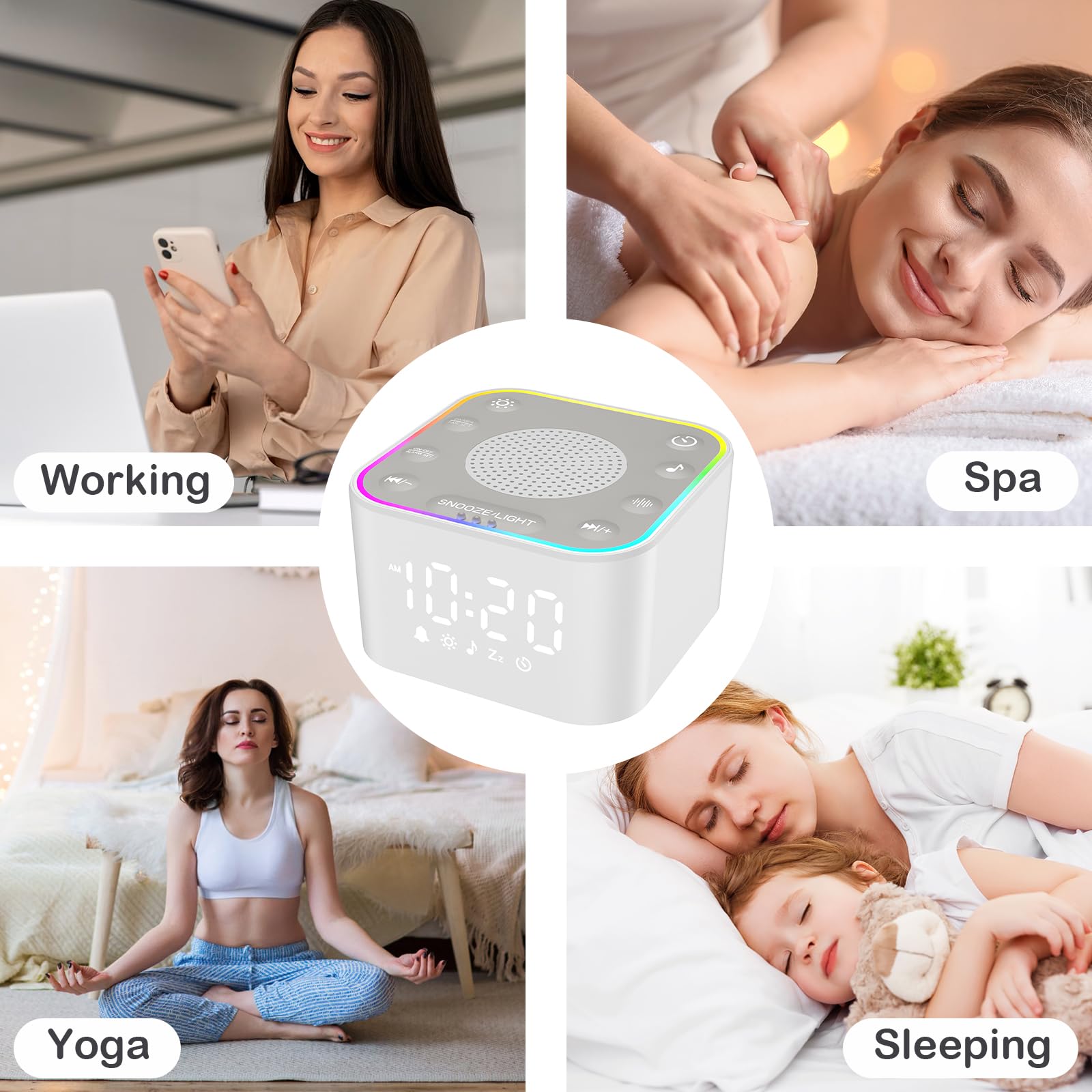 Wkzay focus-friendly settings for workspaces and study areas.