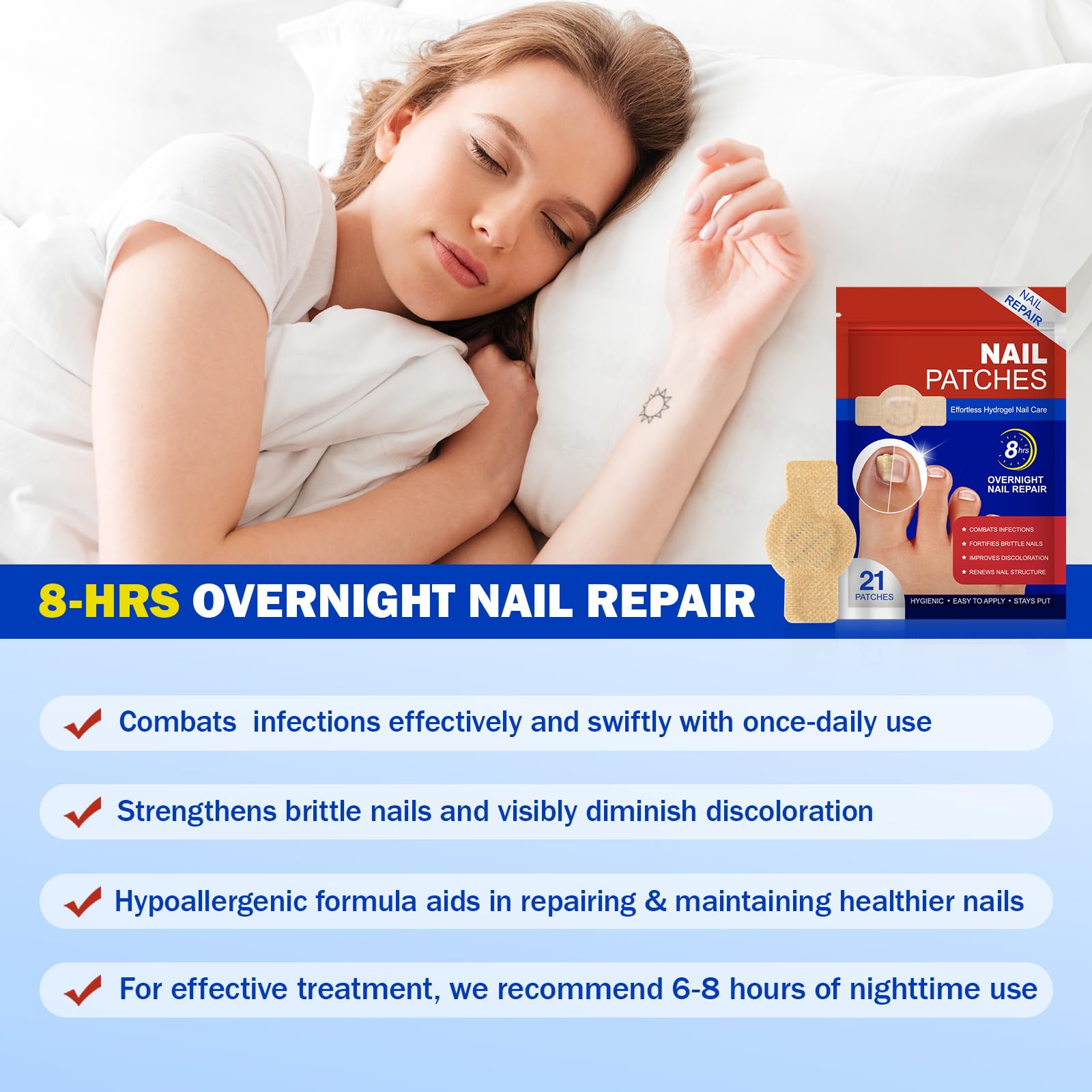 WLCTJIAYOU strengthening effect on brittle nails with consistent nightly use.