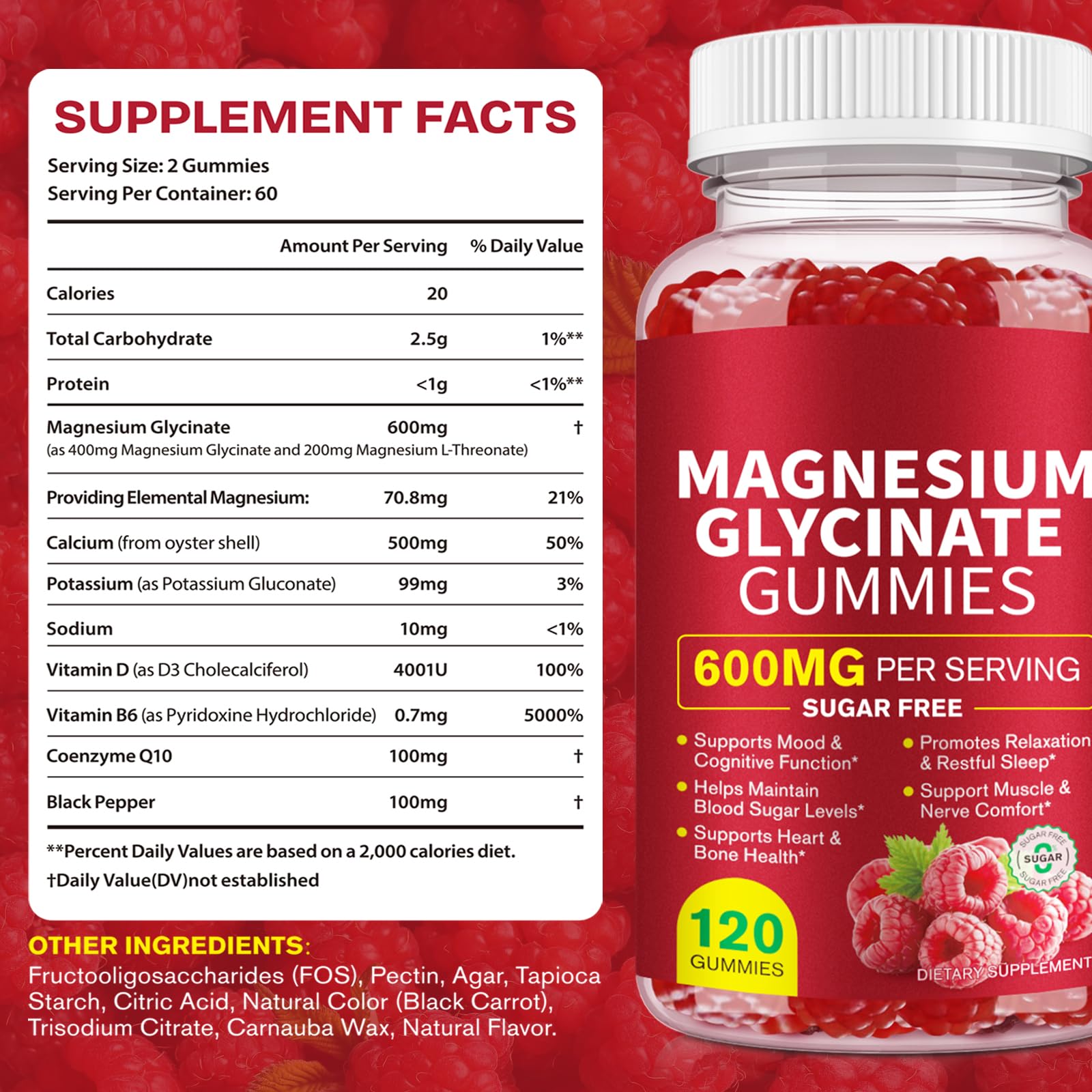 WLCTJIAYOU raspberry-flavored gummies on a kitchen counter offering convenient wellness.