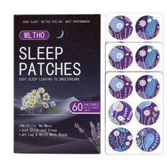 WLTHO Deep Sleep Patches packaging for travel-friendly, discreet night-time support.