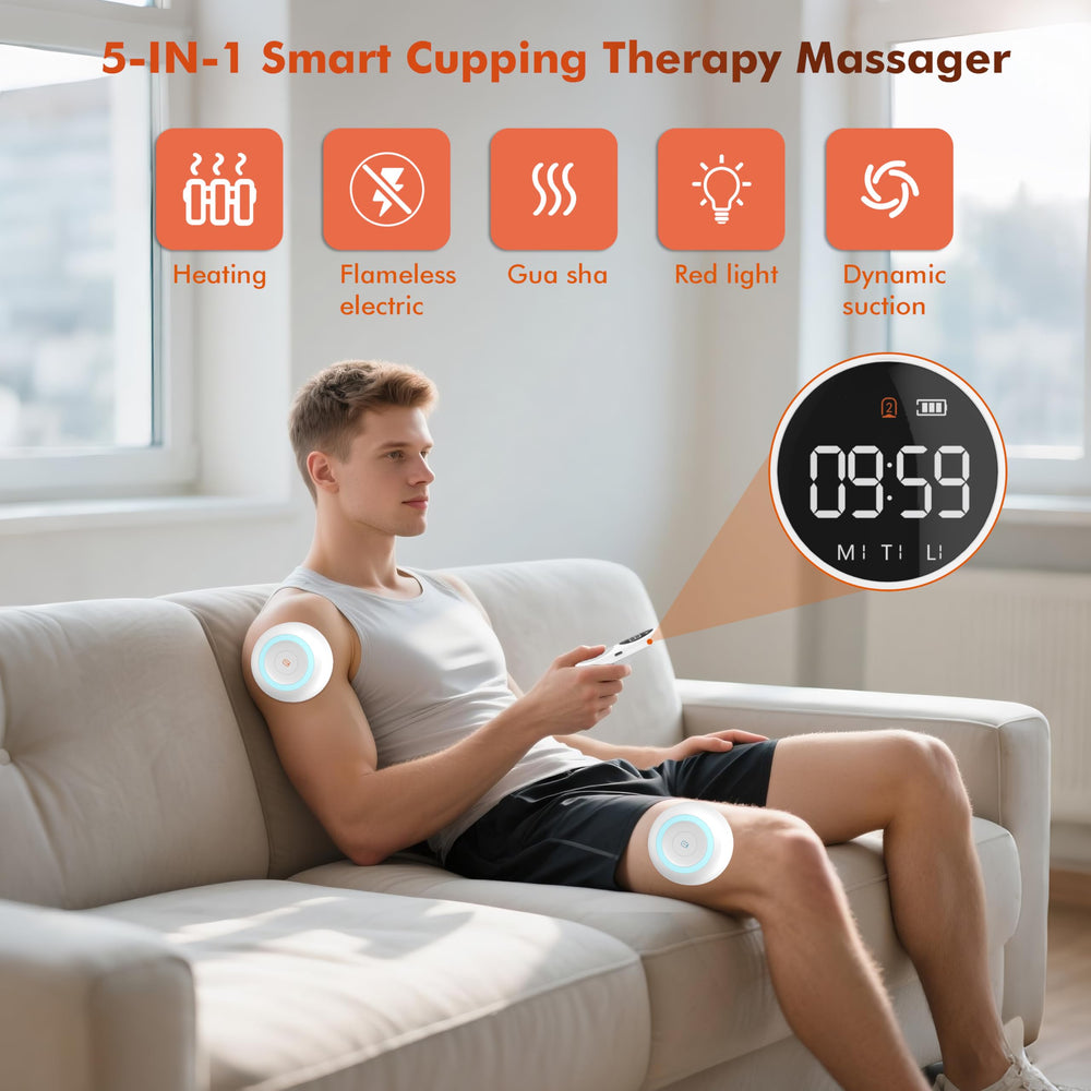 Wobrikosee multi-mode cupping device adapts to gentle and professional needs.