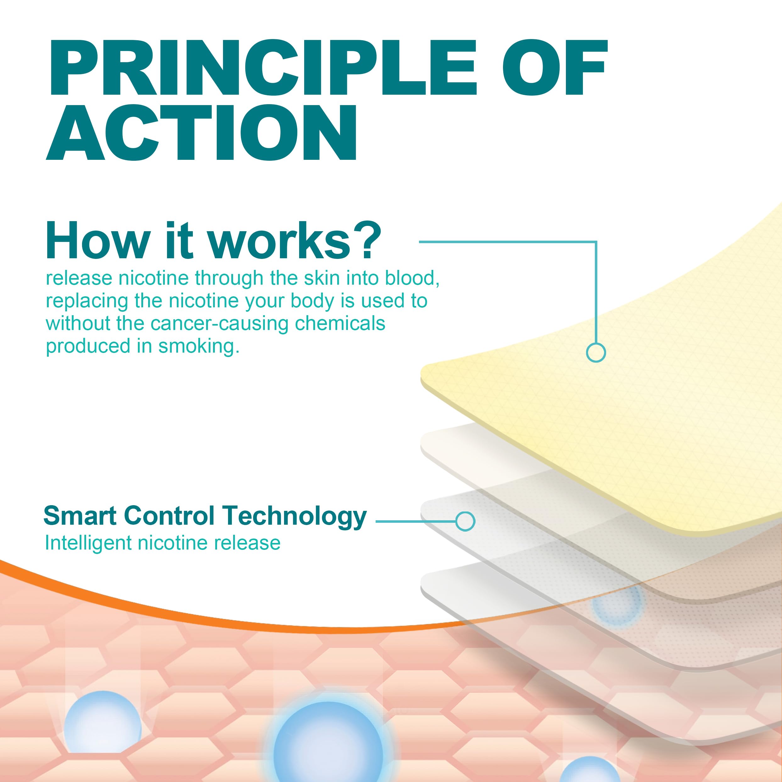 WOFANLI Step 2 patch resting on skin for comfortable wear.