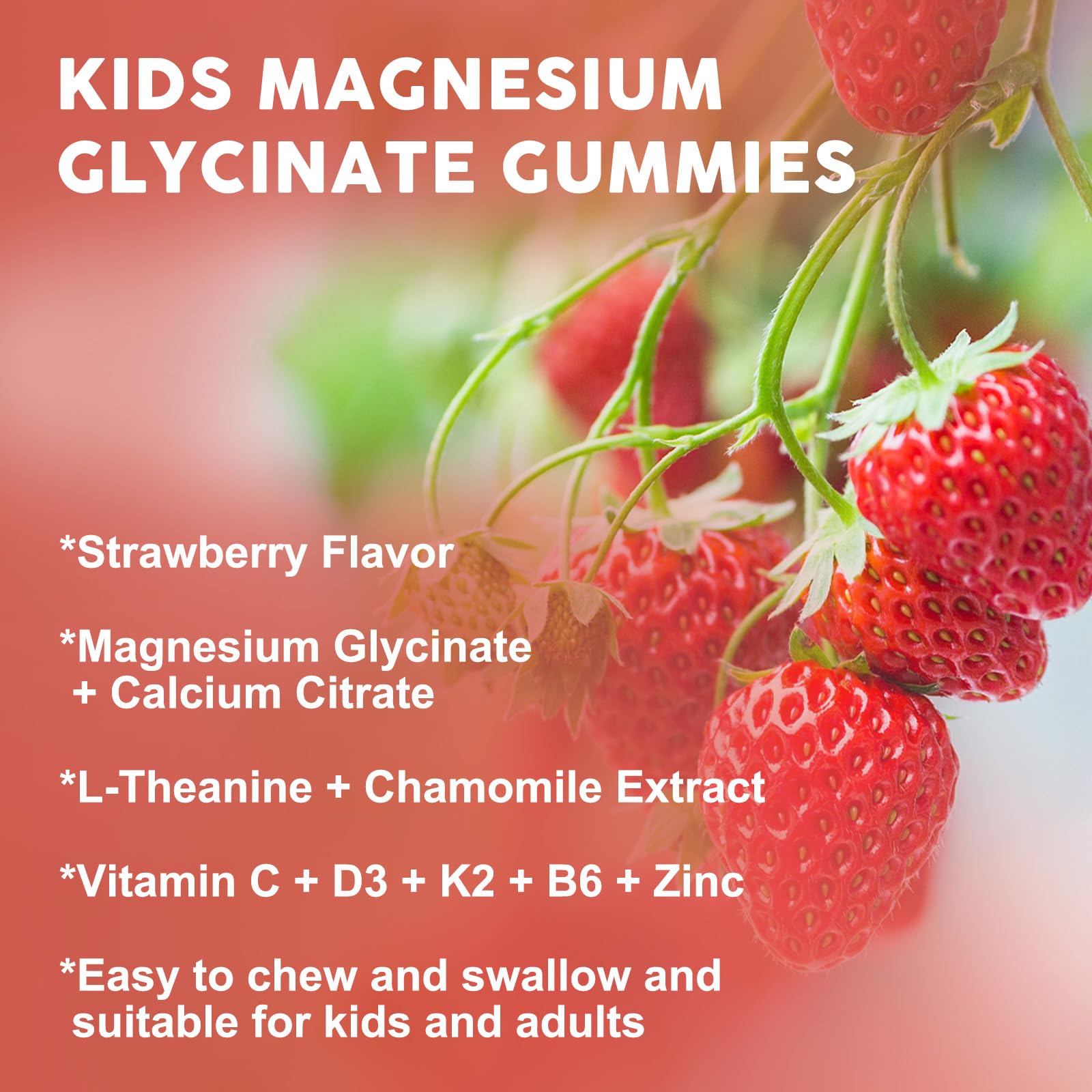 Serving suggestion of one to two gummies per day for routine balance