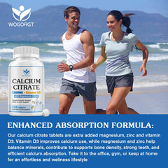 Pill dissolved in warm water demonstrating calcium citrate intake option.