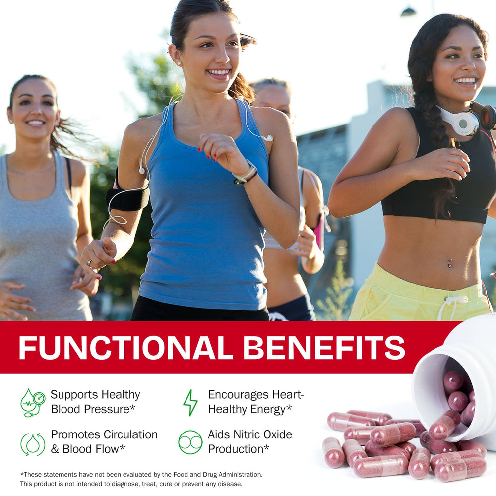 WOJBALMN Beet Root Capsules ingredients label with vitamins.
