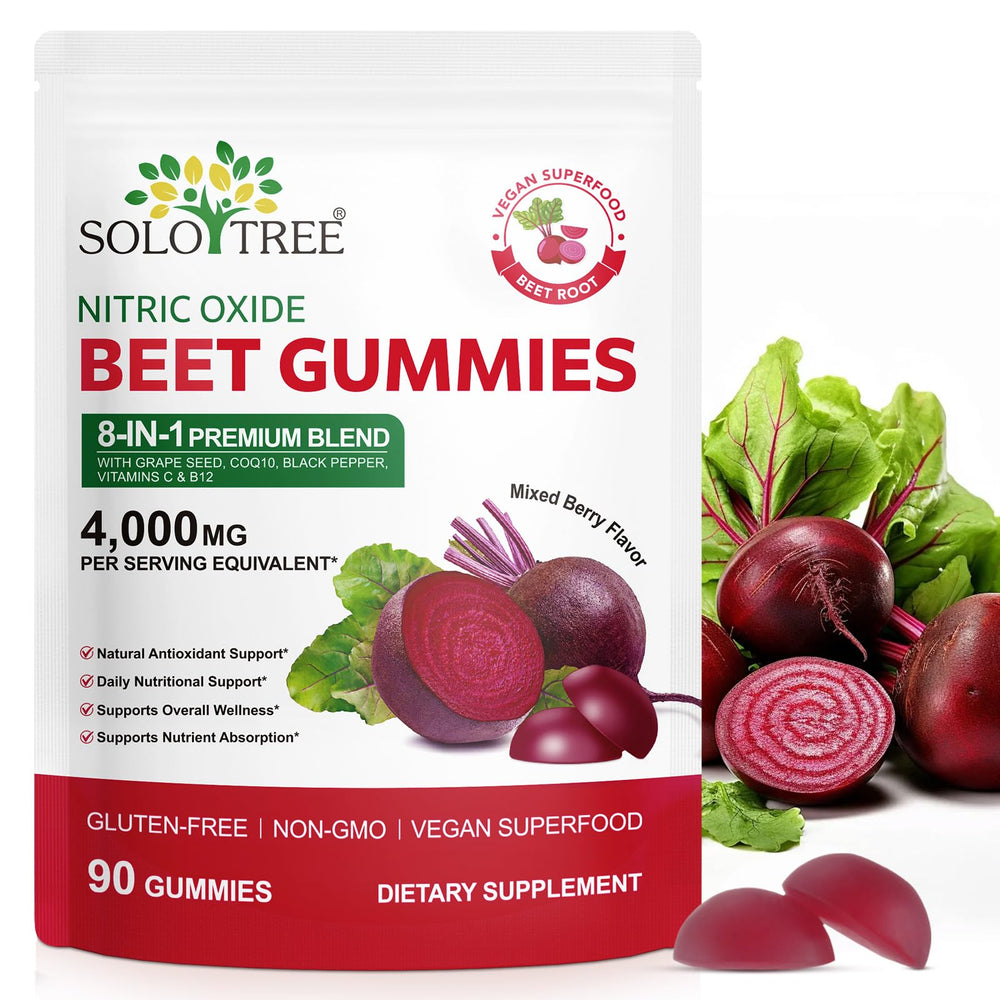 WOJBALMN Beets Gummies bottle for convenient daily heart support.