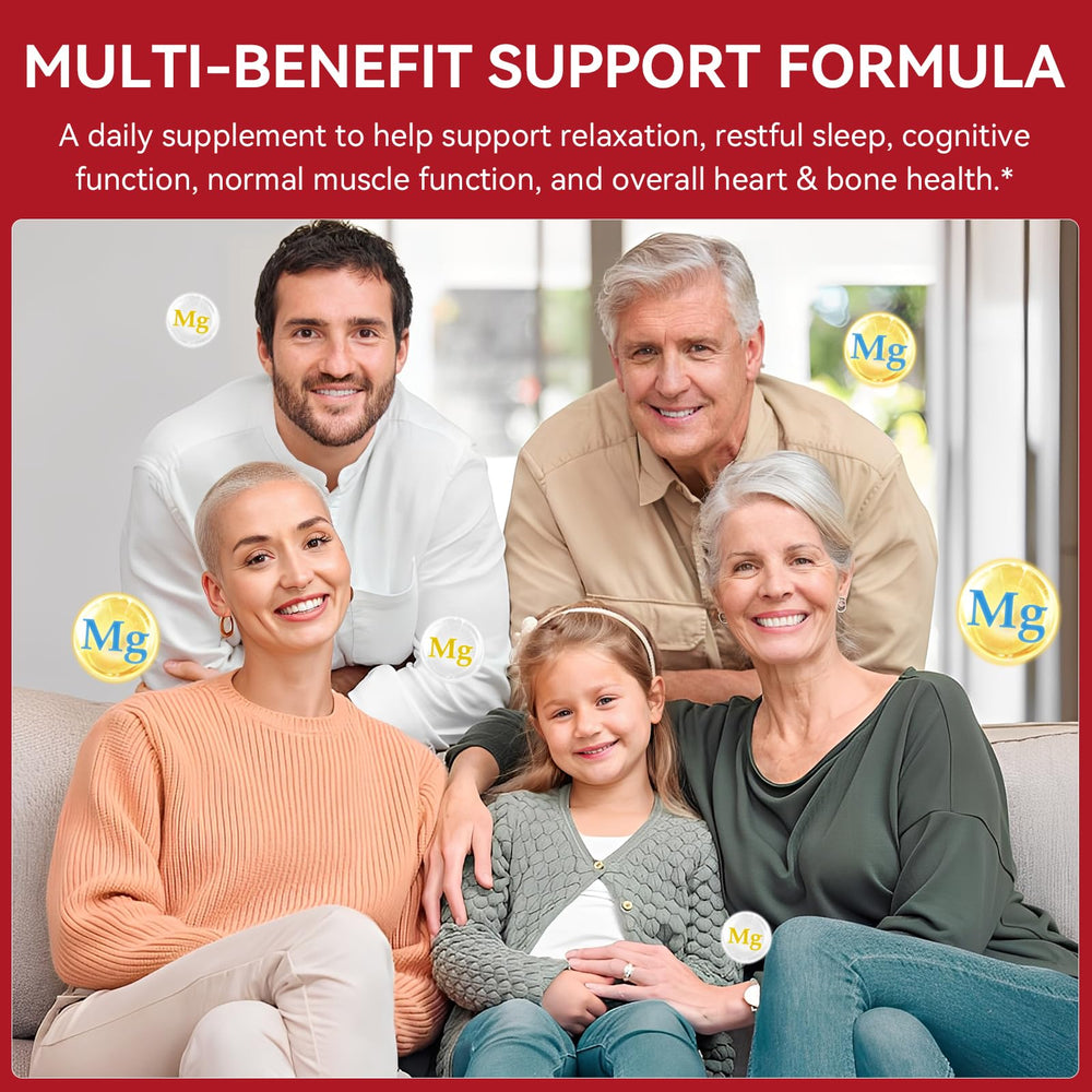 WOJBALMN relax and sleep support potential via magnesium glycinate gummies