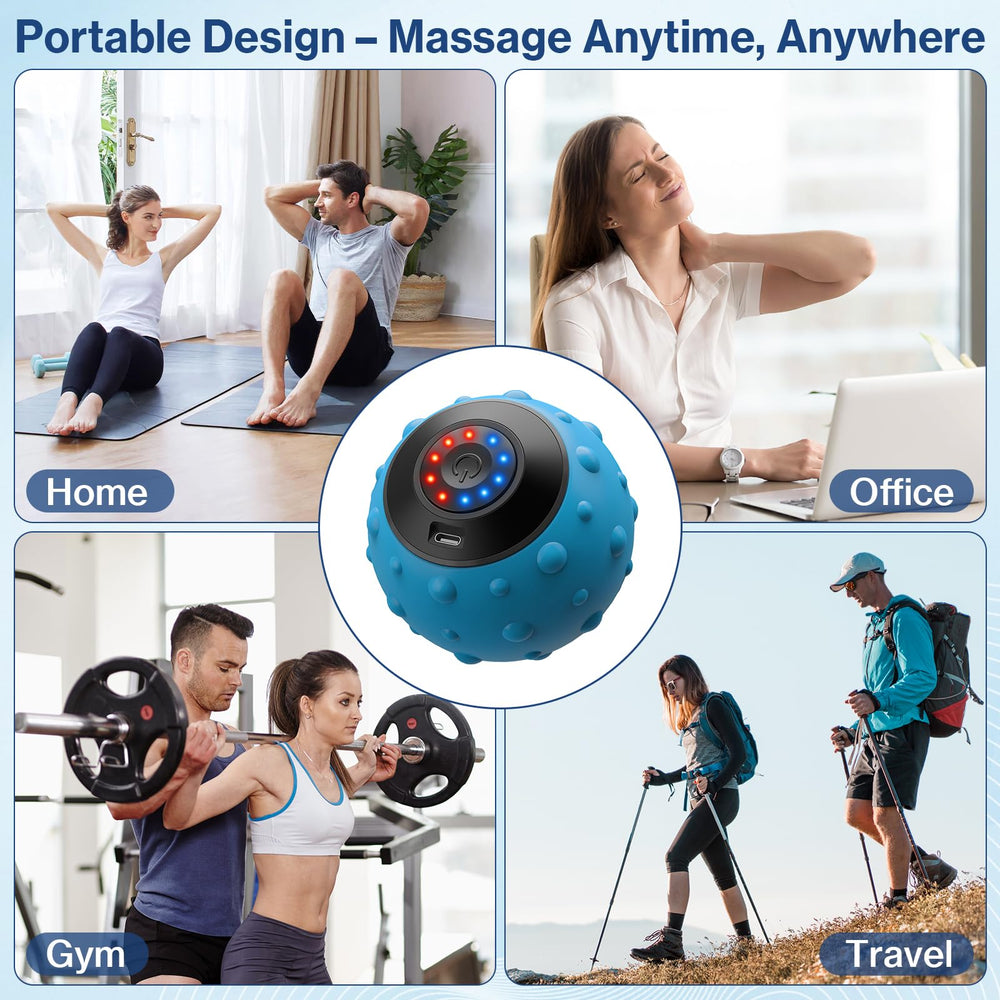 Wolady ball targeting back and shoulders for tension relief and comfort.