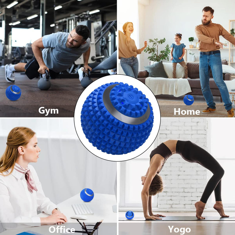 Wolady textured surface massage ball designed for release and grip.
