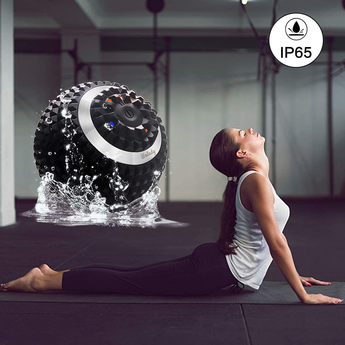 Wolady four-mode control—low, medium, pulsating, high—for customized sessions.