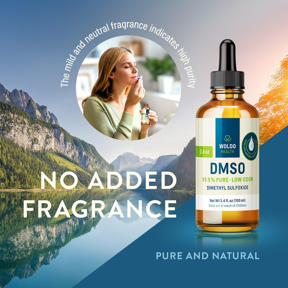 WoldoHealth DMSO natural lignin source highlighting sustainable origin