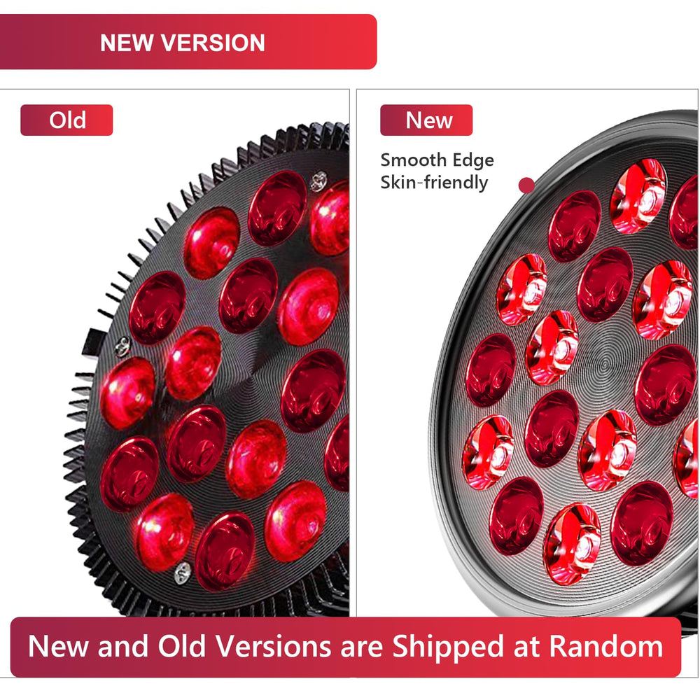 wolezek 660nm red and 850nm LED bulb inside shows dual wavelengths for home sessions