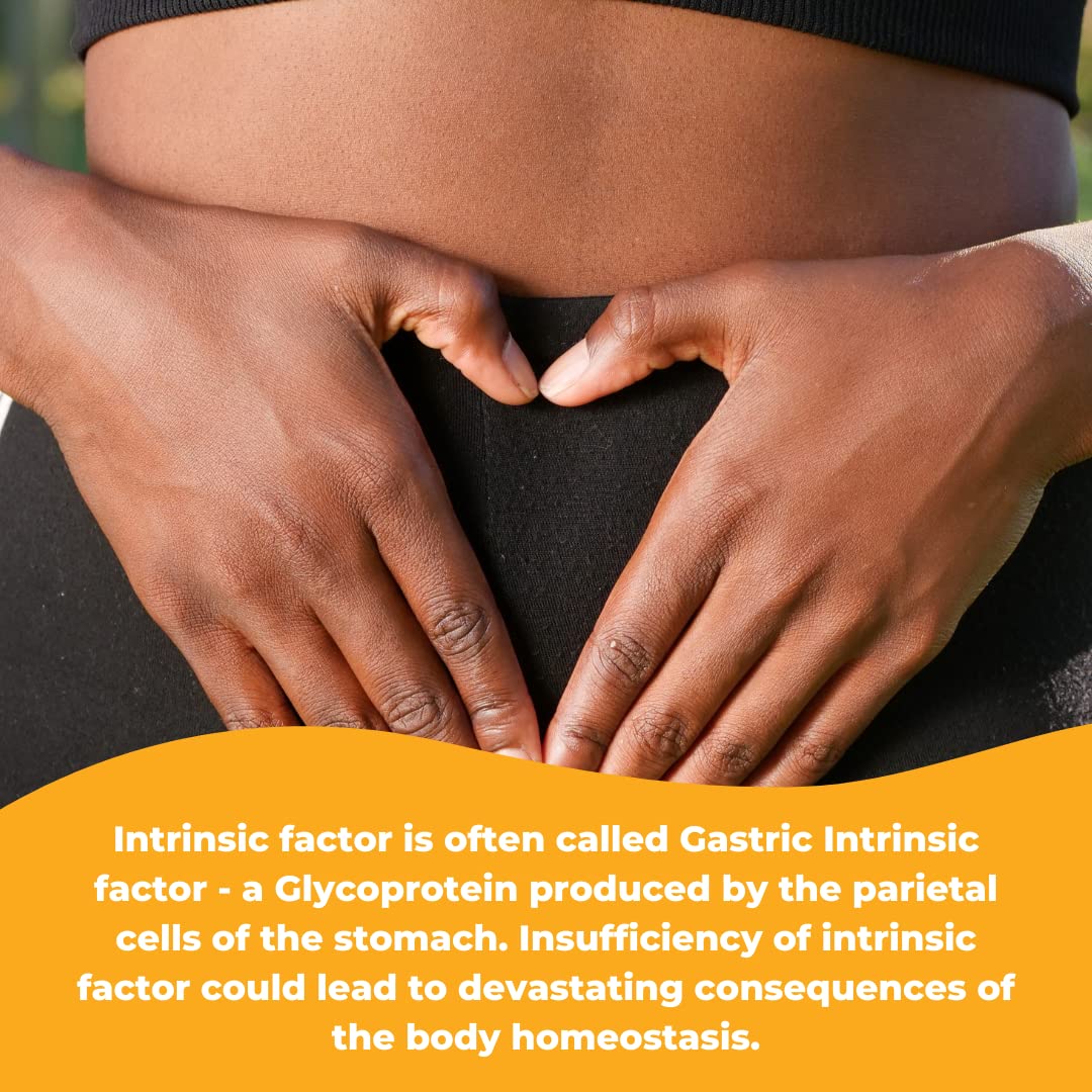Wonder Laboratories Intrinsic Factor measuring caps for dosing convenience.