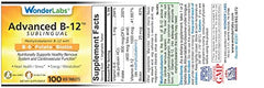 Wonder Laboratories sublingual tablets under the tongue for rapid absorption.