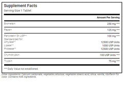 Wonder Laboratories tripsina: enzima proteolítica para descomposición proteica