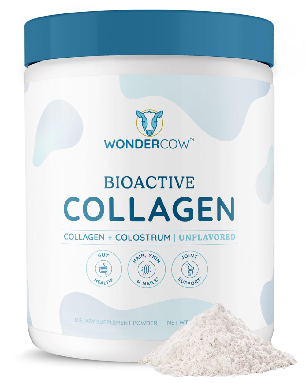 WONDERCOW collagen bottle pour — convenient daily mix for skin and joints.