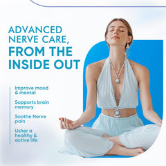 WONERPRO Nerve Savior label ingredients listing B6, B12, magnesium for nerve function.