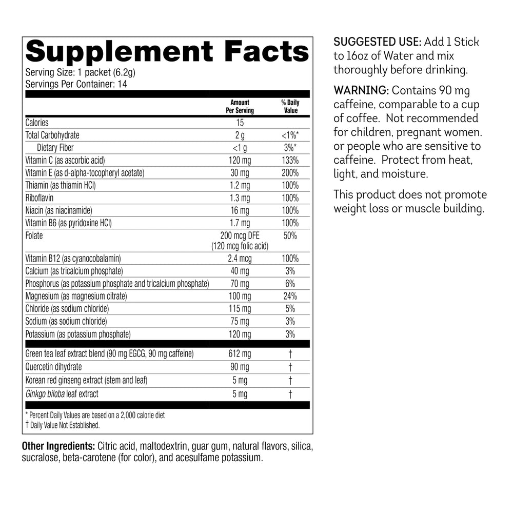 WonderSlim FAST BOOST orange powder dissolving in cold water for hydration