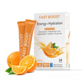 WonderSlim FAST BOOST Orange Energy & Hydration - Sugar Free Packets