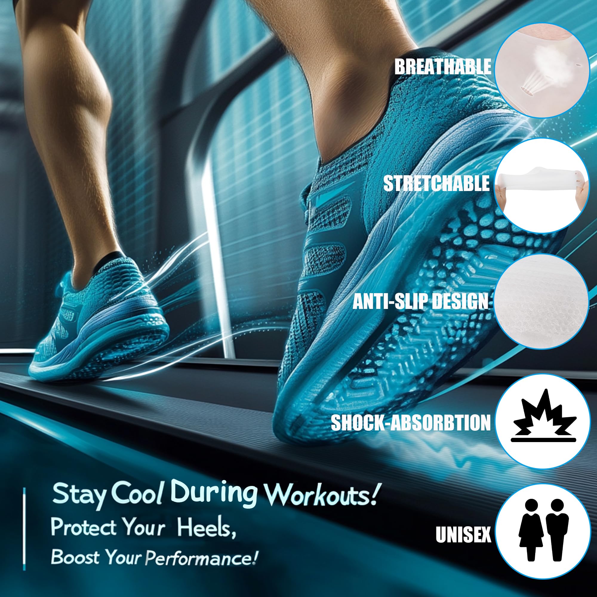 Wonderwin diseño ventilacion talon: pies más frescos durante caminatas