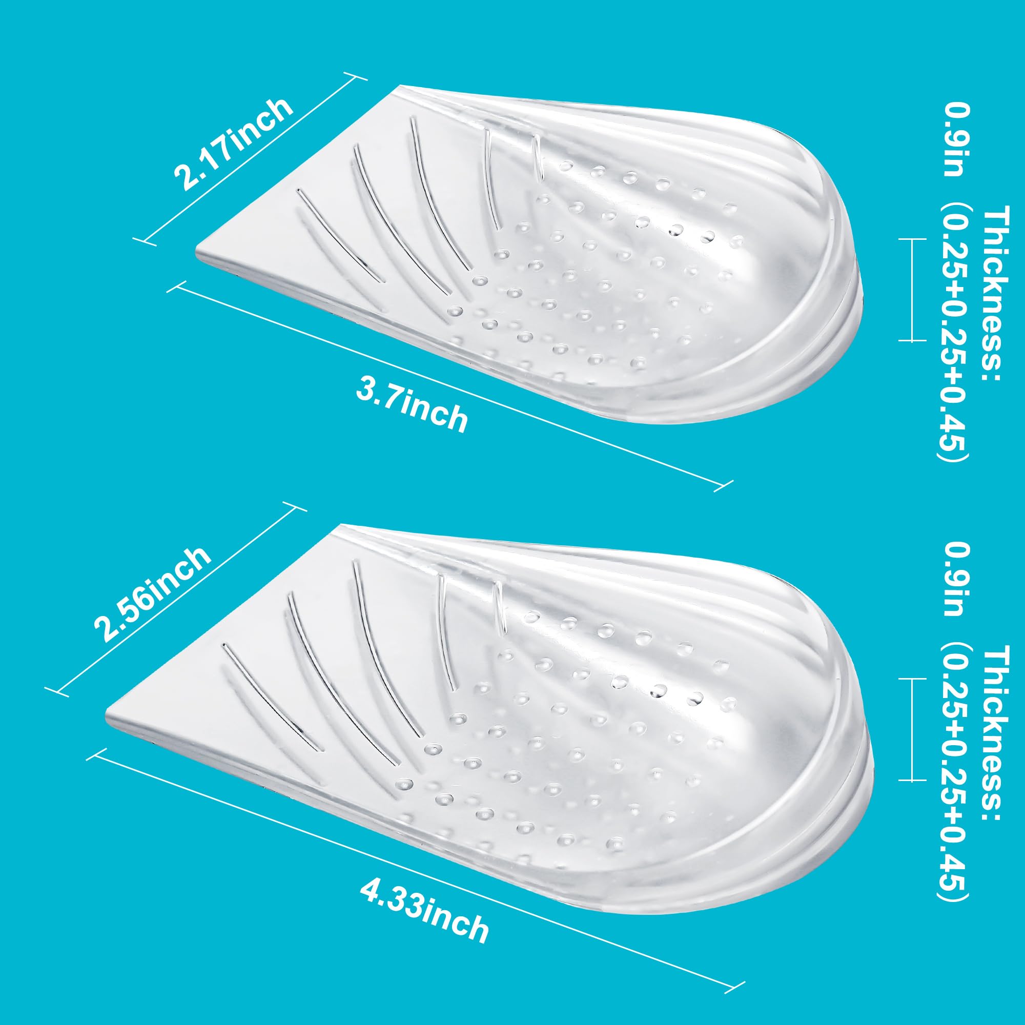 Wonderwin ergonomic heel wedges designed for comfortable, low-fatigue wear.