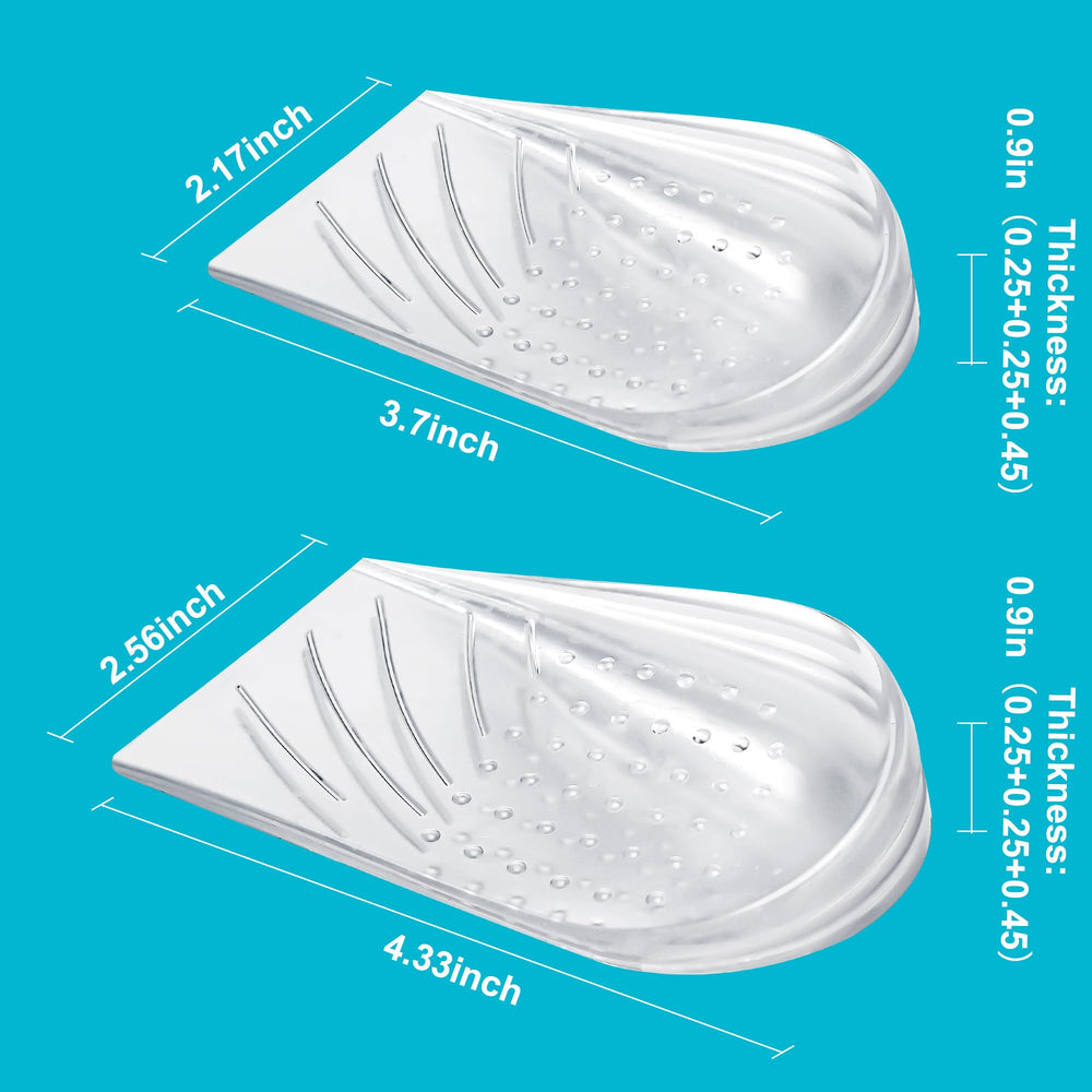 Wonderwin ergonomic heel wedges designed for comfortable, low-fatigue wear.