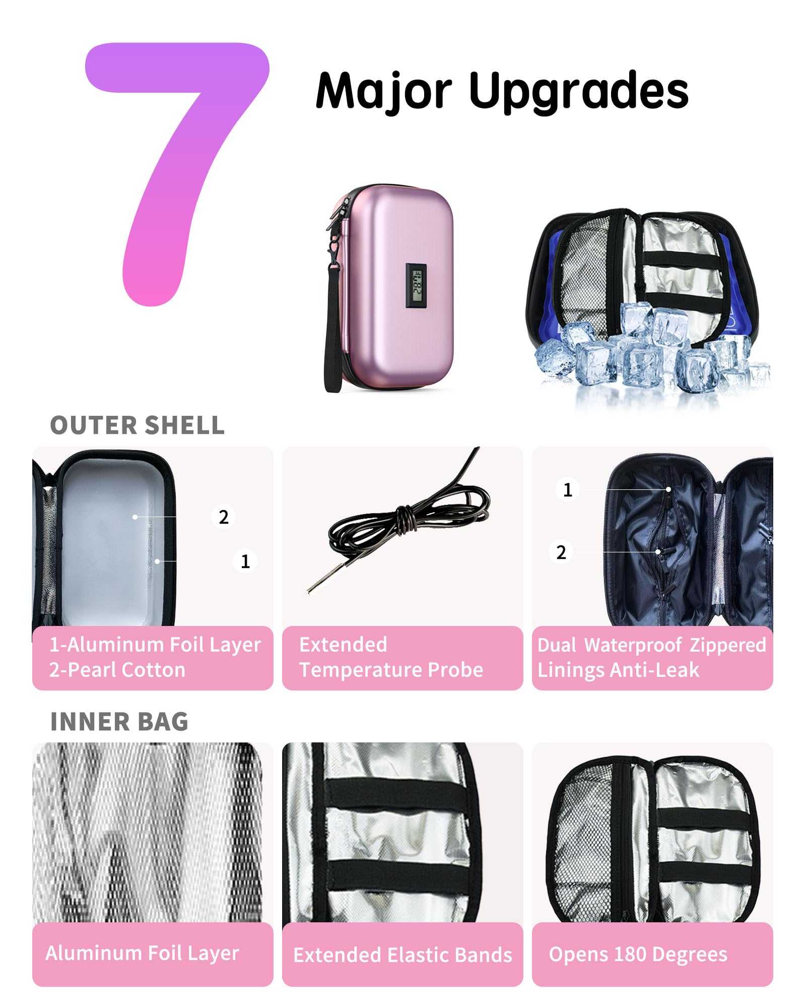 WOODAKE detachable handle adds convenient carrying on the go