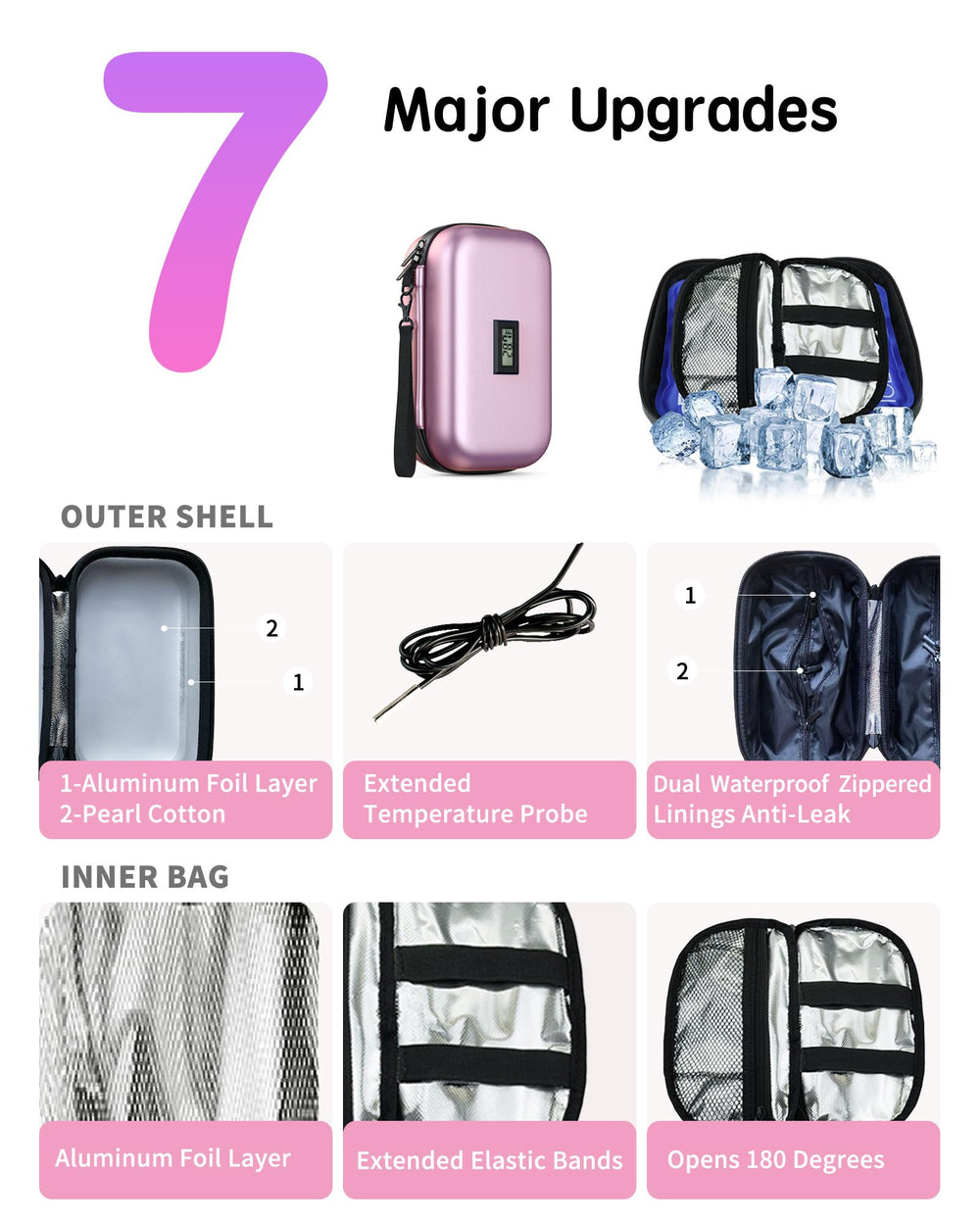 WOODAKE detachable handle adds convenient carrying on the go