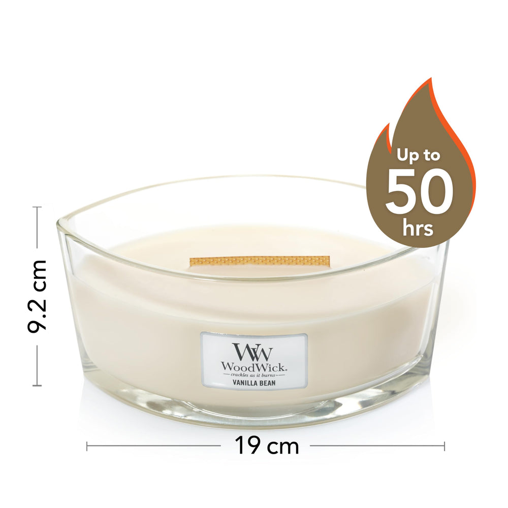 WoodWick Elipsa Vanilla Bean 76112E scent profile highlighting vanilla notes