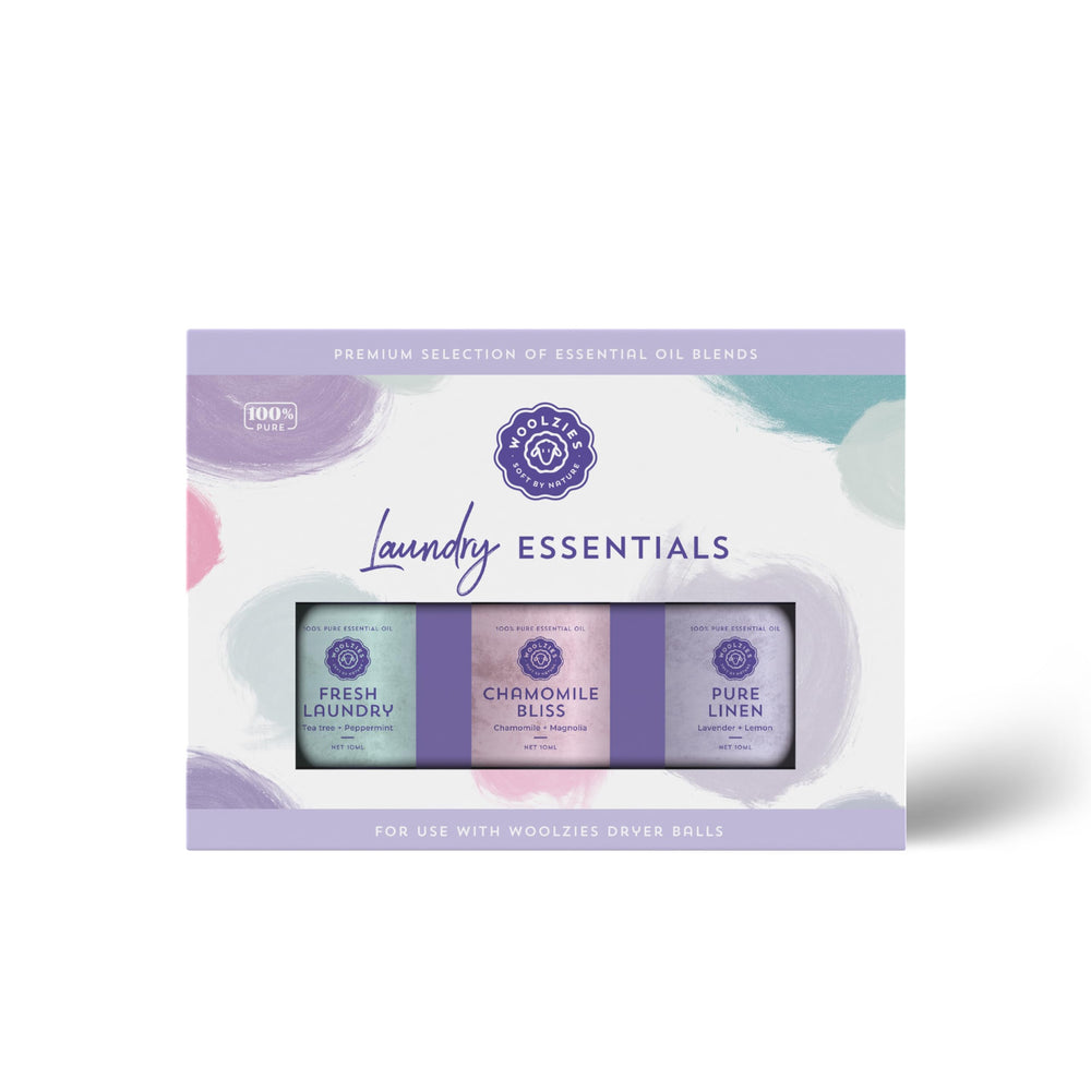 Woolzies Fresh Laundry 10ml bottle for everyday clothes scenting.